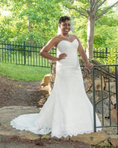 Bridal portrait in Chesterfield, Virginia