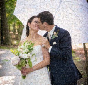 wedding mosaic
